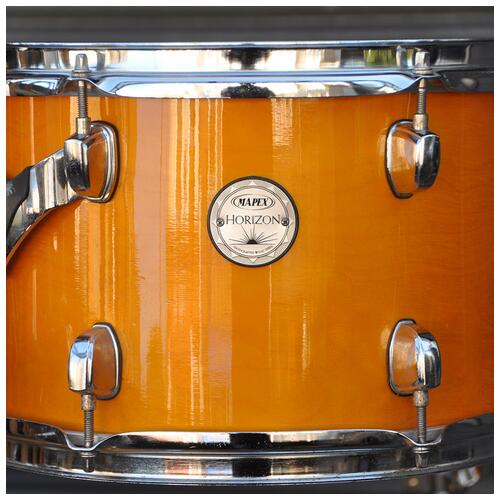 Image 13 - Mapex 12", 14", 18" Horizon Shell Pack with 14" Snare and Hardware in Rattan Yellow *2nd Hand*