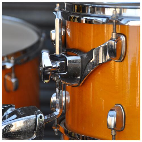 Image 11 - Mapex 12", 14", 18" Horizon Shell Pack with 14" Snare and Hardware in Rattan Yellow *2nd Hand*