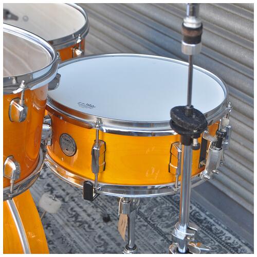 Image 8 - Mapex 12", 14", 18" Horizon Shell Pack with 14" Snare and Hardware in Rattan Yellow *2nd Hand*