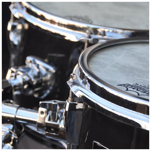 Image 5 - Pearl 10", 12", 14", 18" Export Shell Pack in Black finish *2nd Hand*