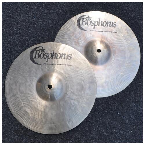 Image 1 - Bosphorus 12" Traditional Series Rock Hi Hat Cymbals *2nd Hand*