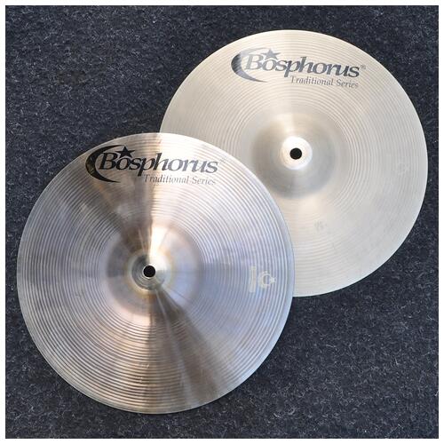 Bosphorus 12" Traditional Series Dark Hi-Hat Cymbals *2nd Hand*