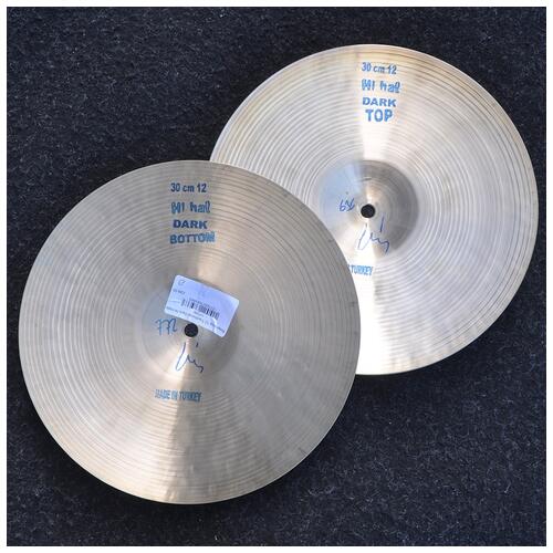 Image 2 - Bosphorus 12" Traditional Series Dark Hi-Hat Cymbals *2nd Hand*