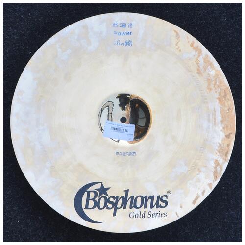 Image 2 - Bosphorus 18" Gold Power Crash Cymbal *2nd Hand*