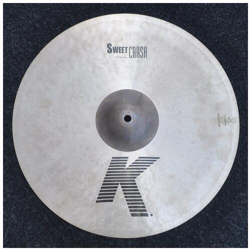 Image 1 - Zildjian 17" K Sweet Crash Cymbal *2nd Hand*