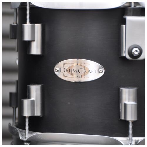 Image 13 - Drumcraft 8", 10", 12", 14", 20" Birch Shell Series Shell Pack with 14" x 5.5" Snare in Matt Black finish *2nd Hand*