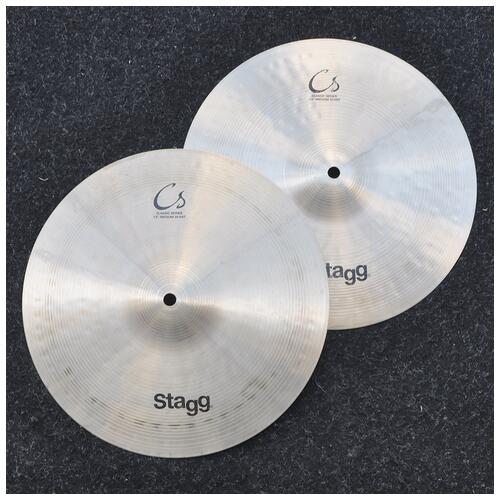 Image 1 - Stagg 13" CS Classic Series Hi Hat Cymbals *2nd Hand*