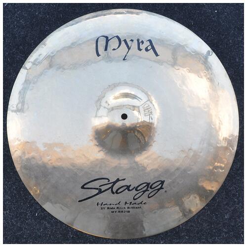 Image 1 - Stagg 21" Myra Rock Ride Brilliant Cymbal *2nd Hand*