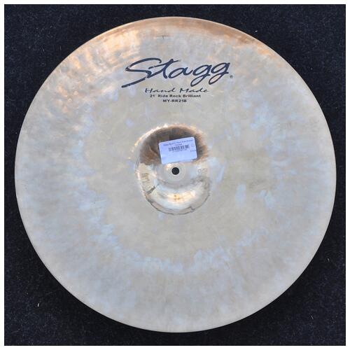 Image 2 - Stagg 21" Myra Rock Ride Brilliant Cymbal *2nd Hand*