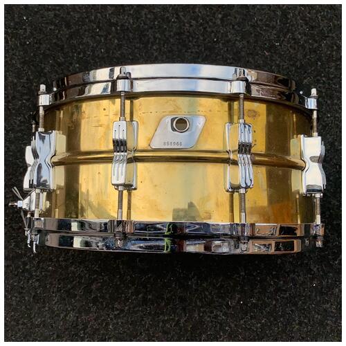 Image 1 - Ludwig 14x6.5 Rocker Brass Snare Drum *2nd Hand*