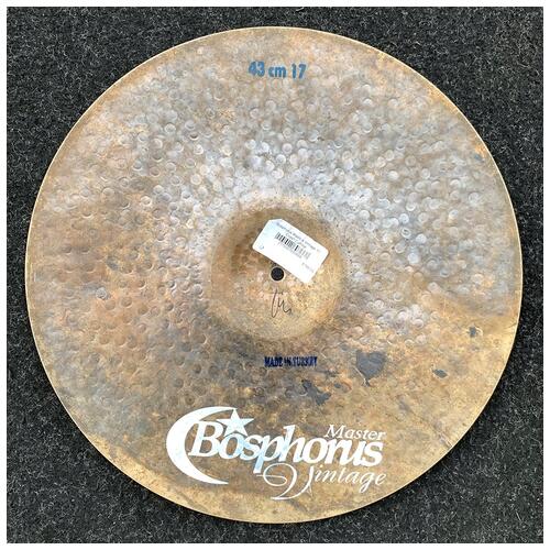 Image 2 - Bosphorus 17" Masters Vintage Crash Cymbal *2nd Hand*