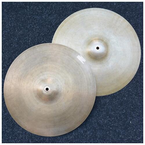 Image 1 - Super 15" Zyn 5 Star Hi Hat Cymbals *2nd Hand*