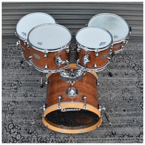 Image 3 - Premier 10", 12", 14", 18" Artist Birch Jazz Heritage Shell Pack in Walnut finish *2nd Hand*