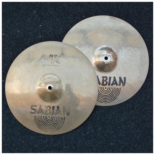 Image 1 - Sabian 14" AAX Stage Hi Hat Cymbals *2nd Hand*