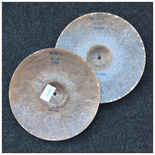 Image 2 - Bosphorus 14" Master Vintage Hi Hat Cymbals *2nd Hand*