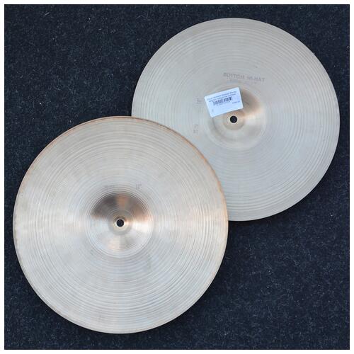 Image 3 - Zildjian 14" Vintage Avedis New Beat Hi Hat Cymbals *2nd Hand*