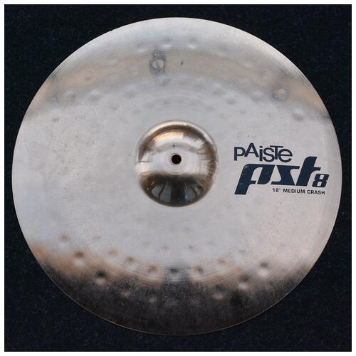 Image 1 - Paiste 18" PST8 Reflector Medium Crash Cymbal *2nd Hand*