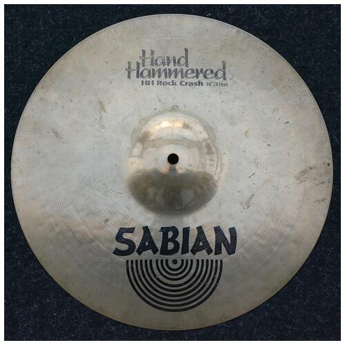 Image 1 - Sabian 16" HH Rock Crash Cymbal *2nd Hand*