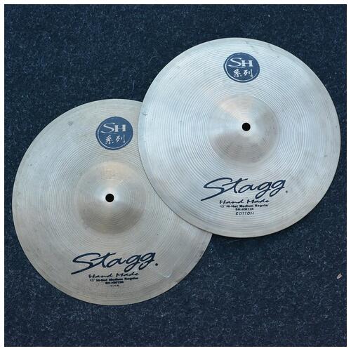 Image 1 - Stagg 13" SH Medium Regular Hi Hat Cymbals *2nd Hand*