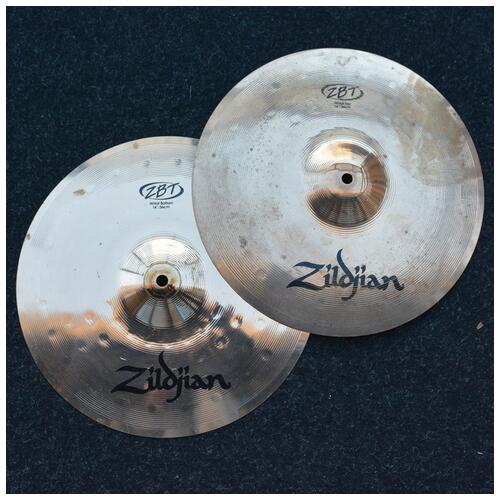 Image 1 - Zildjian 14" ZBT Hi Hat Cymbals *2nd Hand*