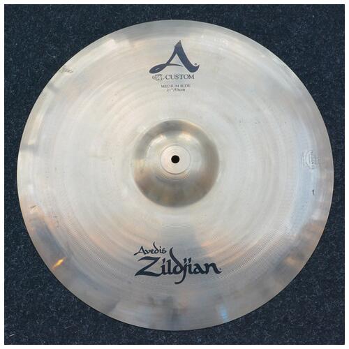 Image 1 - Zildjian 21" A Custom Medium Ride Cymbal *2nd Hand*