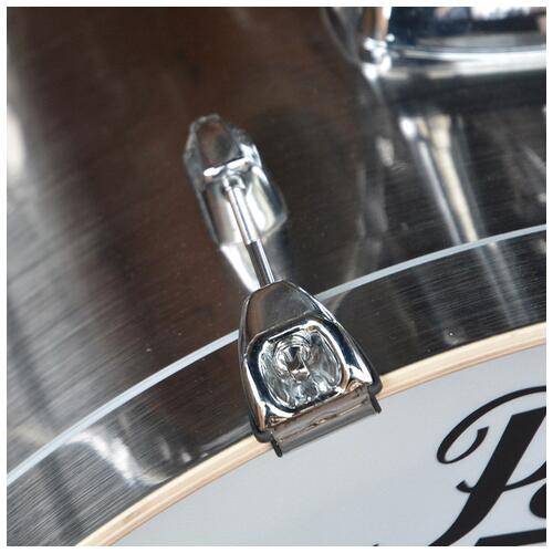 Image 8 - Pearl 12", 13", 16", 22" Export Rock Drum Kit with Snare, Hardware, and Cymbals in Chrome finish *2nd Hand*