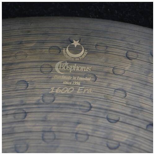 Image 2 - Bosphorus 22" 1600 Era 3 Rivet Ride Cymbal *2nd Hand*