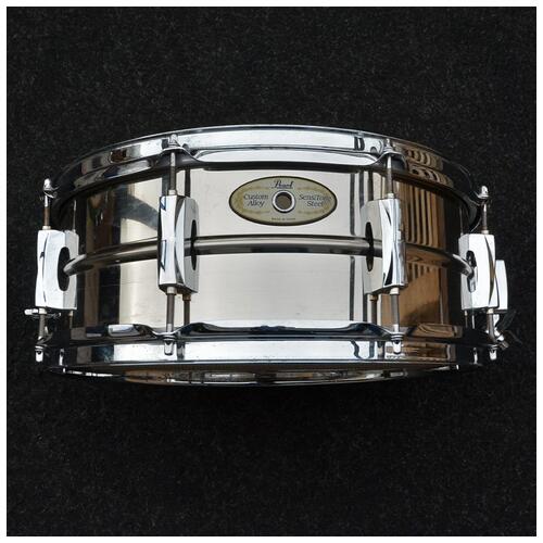 Image 1 - Pearl 14" x 5.5" Steel Sensitone Snare Drum *2nd Hand*