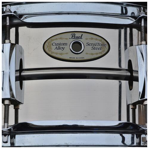 Image 2 - Pearl 14" x 5.5" Steel Sensitone Snare Drum *2nd Hand*