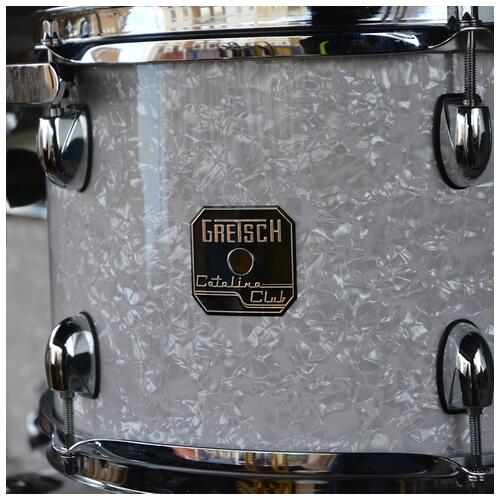 Image 5 - Gretsch Catalina White Marine Pearl 12" 16" 22" - 2nd Hand