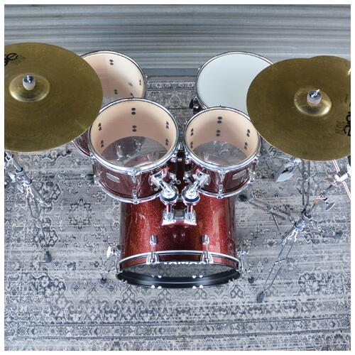 Image 11 - Yamaha Rydeen Burgandy Glitter Fusion Paiste 101 Set - 2nd Hand