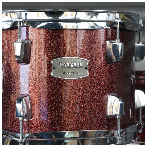 Image 3 - Yamaha Rydeen Burgandy Glitter Fusion Paiste 101 Set - 2nd Hand