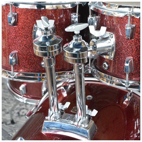 Image 5 - Yamaha Rydeen Burgandy Glitter Fusion Paiste 101 Set - 2nd Hand