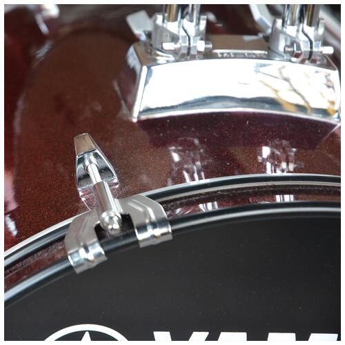 Image 6 - Yamaha Rydeen Burgandy Glitter Fusion Paiste 101 Set - 2nd Hand