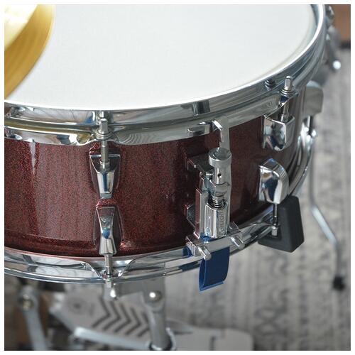 Image 8 - Yamaha Rydeen Burgandy Glitter Fusion Paiste 101 Set - 2nd Hand