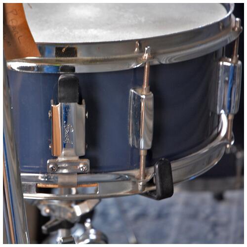 Image 6 - Pearl Forum 12" 13" 16" 22" 14" Snare Blue Including Hardware Cymbals - 2nd Hand