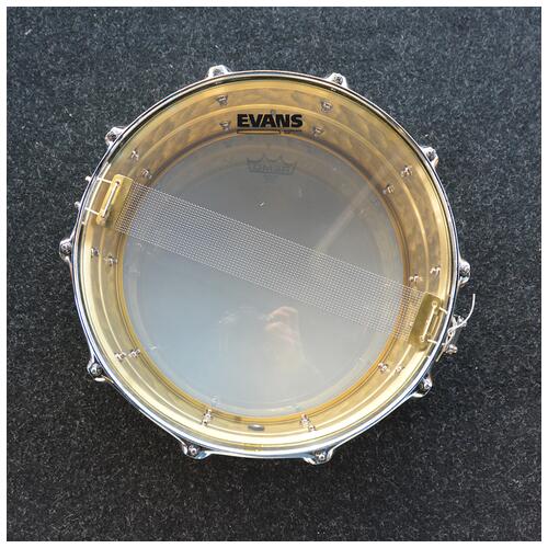 Image 7 - Dixon Artisan 14"x6.5" Hammered Brass Snare Drum - 2nd Hand