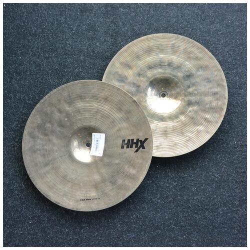 Image 2 - Sabian 14" HHX Click Hat Cymbals - 2nd Hand