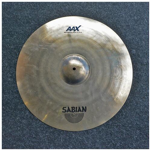 Sabian AAX 21 Raw Bell Ride Cymbal - 2nd Hand