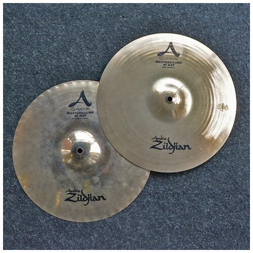 Zildjian A Custom 14" Mastersound Hihat Cymbals - 2nd Hand