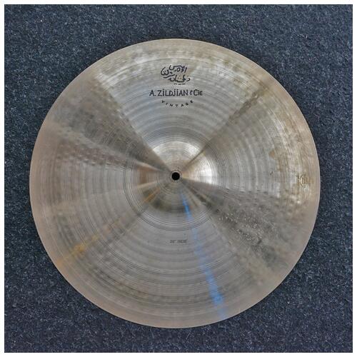 Image 1 - A.Zildjian & Cie Vintage 20" Ride Cymbal - 2nd Hand