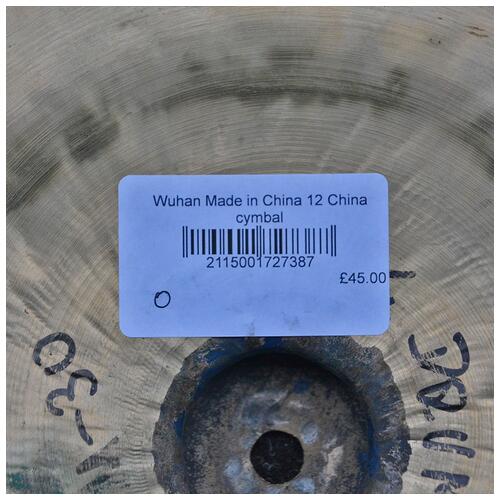 Image 3 - Wuhan Made in China 12" China cymbal - 2nd Hand