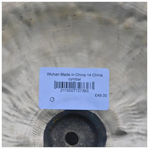 Image 3 - Wuhan Made in China 14" China cymbal - 2nd Hand