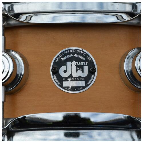 Image 4 - DW Collectors 13x5 Snare Drum In Natural Satin Oil 1997 *2nd Hand*