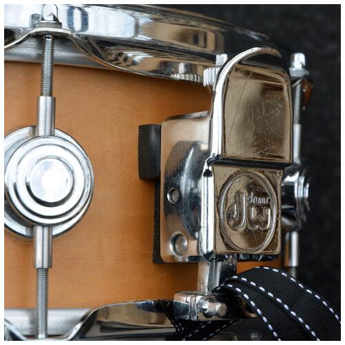 Image 2 - DW Collectors 13x5 Snare Drum In Natural Satin Oil 1997 *2nd Hand*