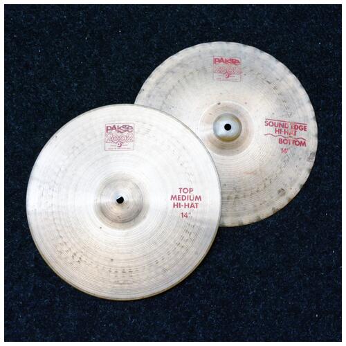 Paiste 14 2002 Sound Edge Hi Hats *2nd Hand*