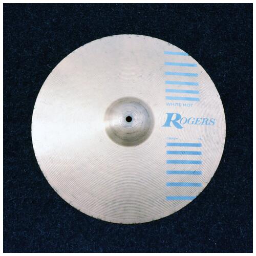 Image 1 - Rogers 18 White Hot Crash Cymbal *2nd Hand*