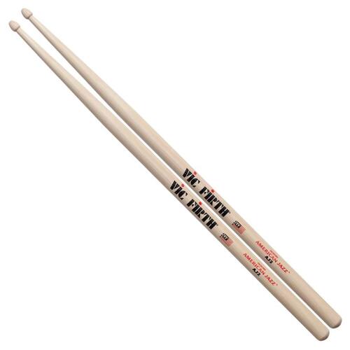 Image 2 - Vic Firth American Jazz Drum Sticks - Wood Tip