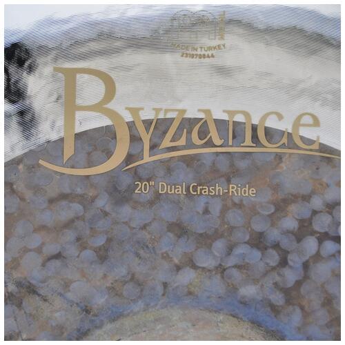 Image 2 - Meinl 20" Byzance Dual Crash-Ride Cymbal *Ex Demo*