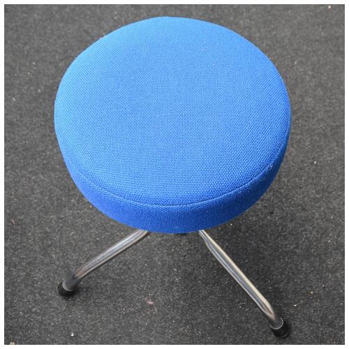 Image 3 - Vintage Blue Canvas Stool *2nd Hand*